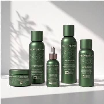 Clean Beauty Aluminum Pump Bottle Kit | Vegan Skincare Packaging Custom Logo OEM