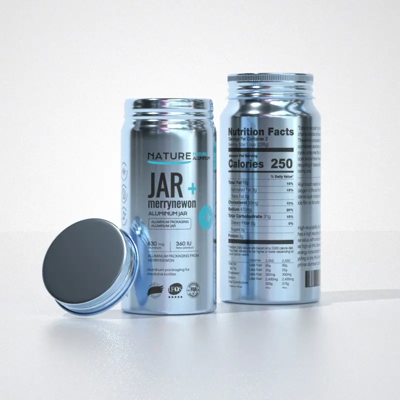 Wholesale Aluminum Pill & Capsule Bottles - Ready Stock