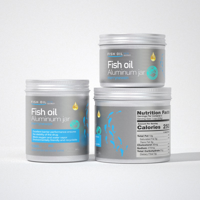 Custom Aluminum Jar for Tablets & Capsules - Wholesale Packaging