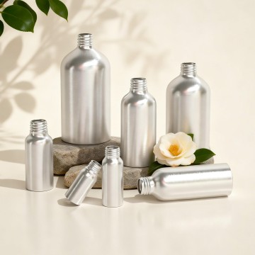 Premium Aluminum Cosmetic Bottles For Skincare Serum & Lotion Packaging