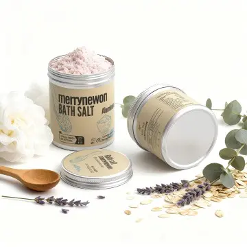 Aluminum Jar for Bath Salt – Durable & Stylish Storage Solution