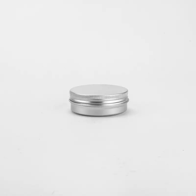50ml Aluminium Jar Round Tin Can for Solid Perfume Balm Container