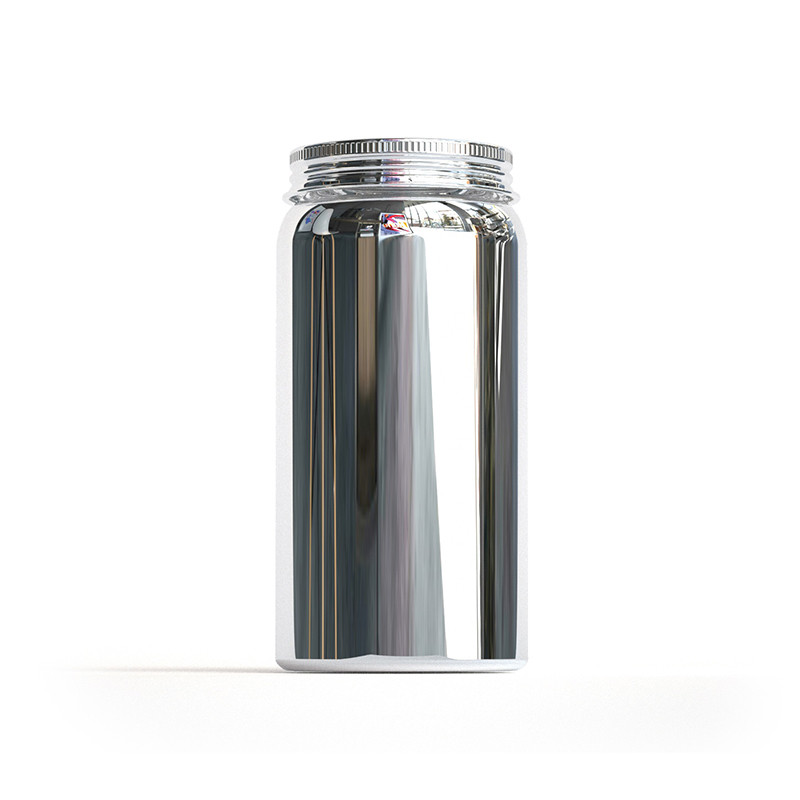 Electroplated Aluminum Bottles Metal Bottles for Pill Vitamin