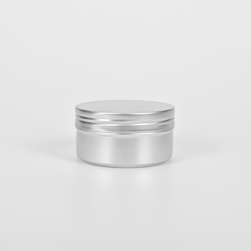 80ml Round Metal Packing Container Aluminum Tin Jars for Cosmetics