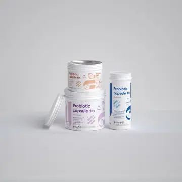 Wholesale Aluminum Jars for Probiotics - Threaded, Ready Stock
