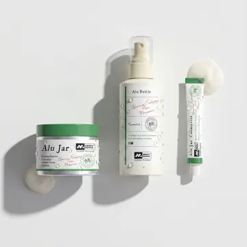Premium Aluminum Cosmetic Packaging Set with Multiple Pump Head Options