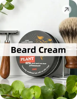 beard cream jar