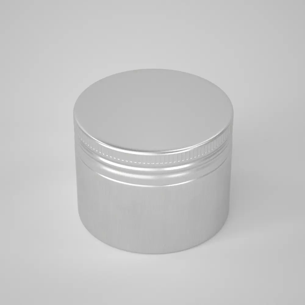 60ml Aluminium Tin Canister with Screw Lid for Cosmetic Packaging