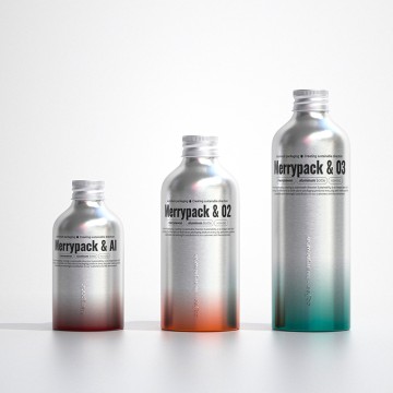 Luxury Fragrance Aluminum Empty Bottle