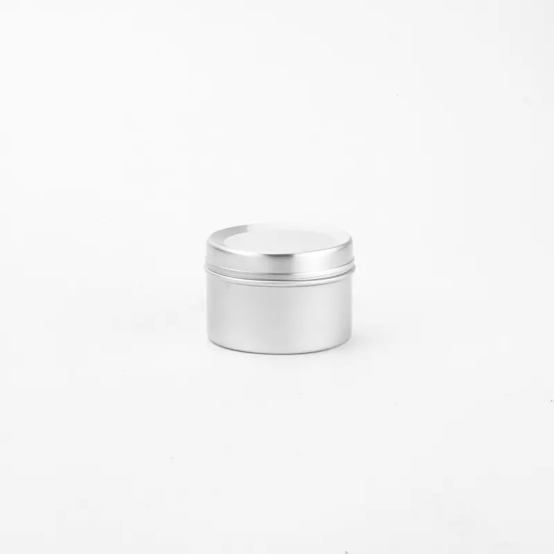 50ml Round Mini Metal Tin Cans for Chinese Tea Gifts Packing Canisters
