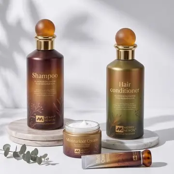 Eco-Friendly Aluminum Packaging Set: 360ml Pump Bottle, 135ml Jar, 65ml Tube
