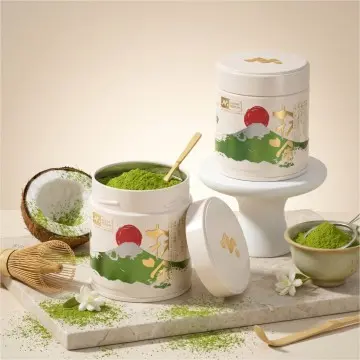 Custom Printed Food Grade Metal Tin for Matcha Powder – Certified Airtight