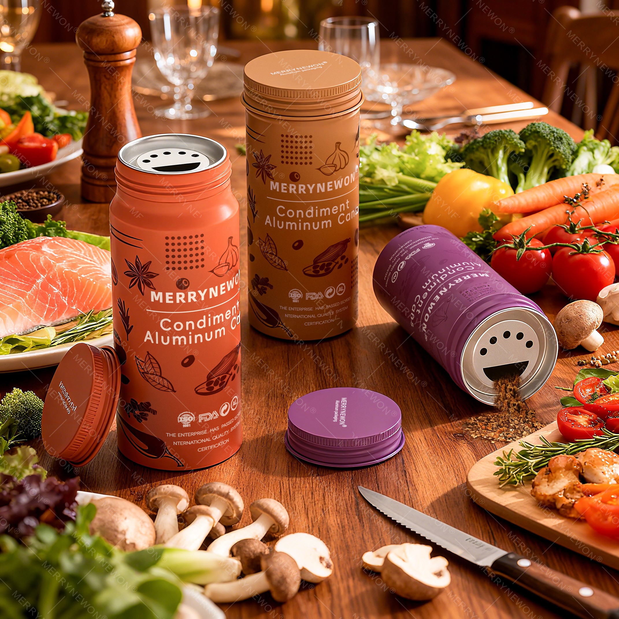 From Matcha to Chili Powder: Merrynewon Opens Tinplate and Aluminum Can Lines