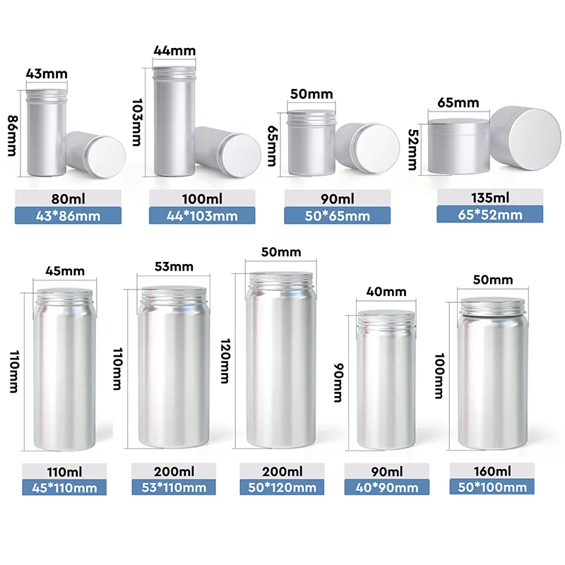Packaging Custom Aluminum Vitamin Healthcare Capsule Bottles Sizes.webp