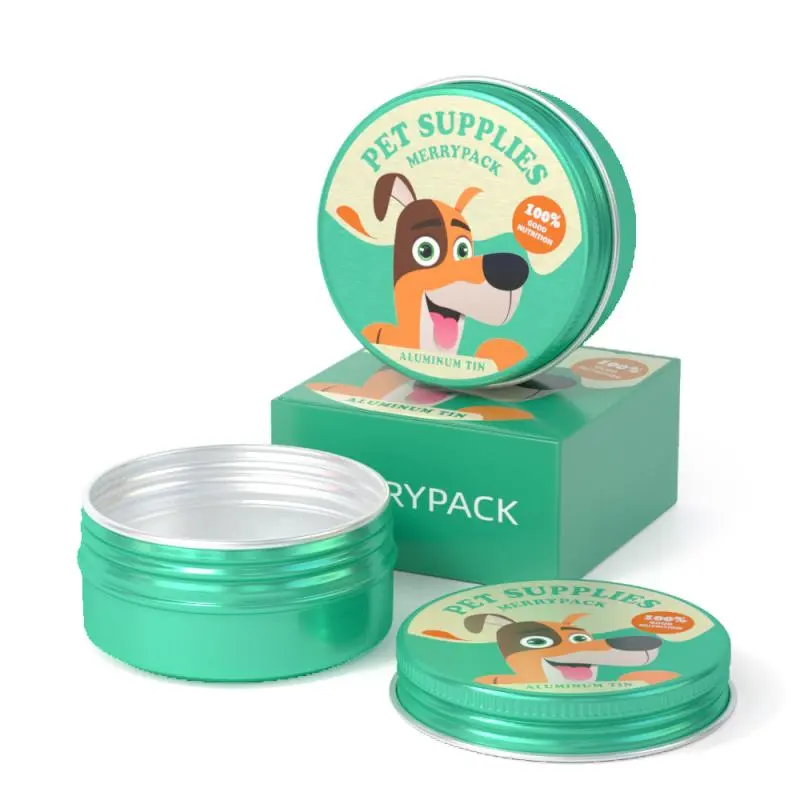 Travel-Friendly Aluminum Dog Food Jars - Lightweight Pet Gifts