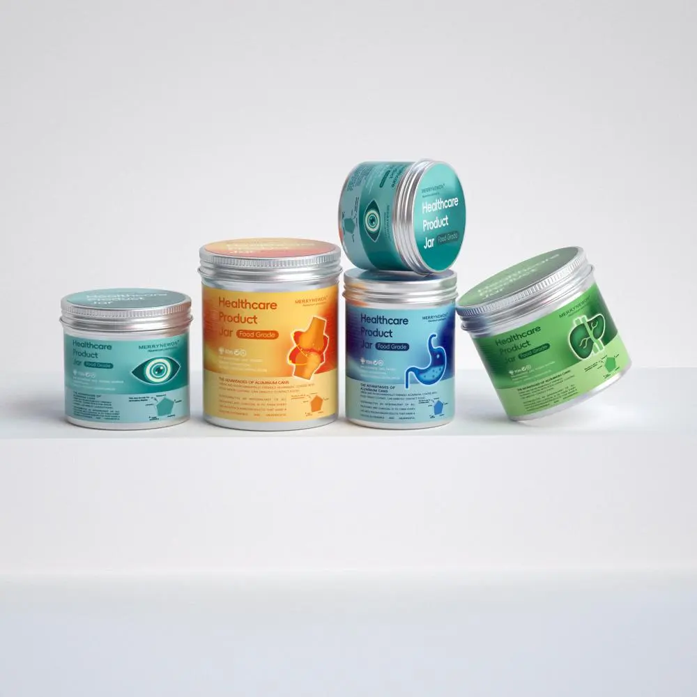 Liver & Eye Care Tablets in Lightweight Aluminum Jars