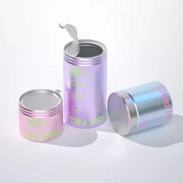 Eco-Friendly Aluminum Jar with Sealing Film for Protein Powder