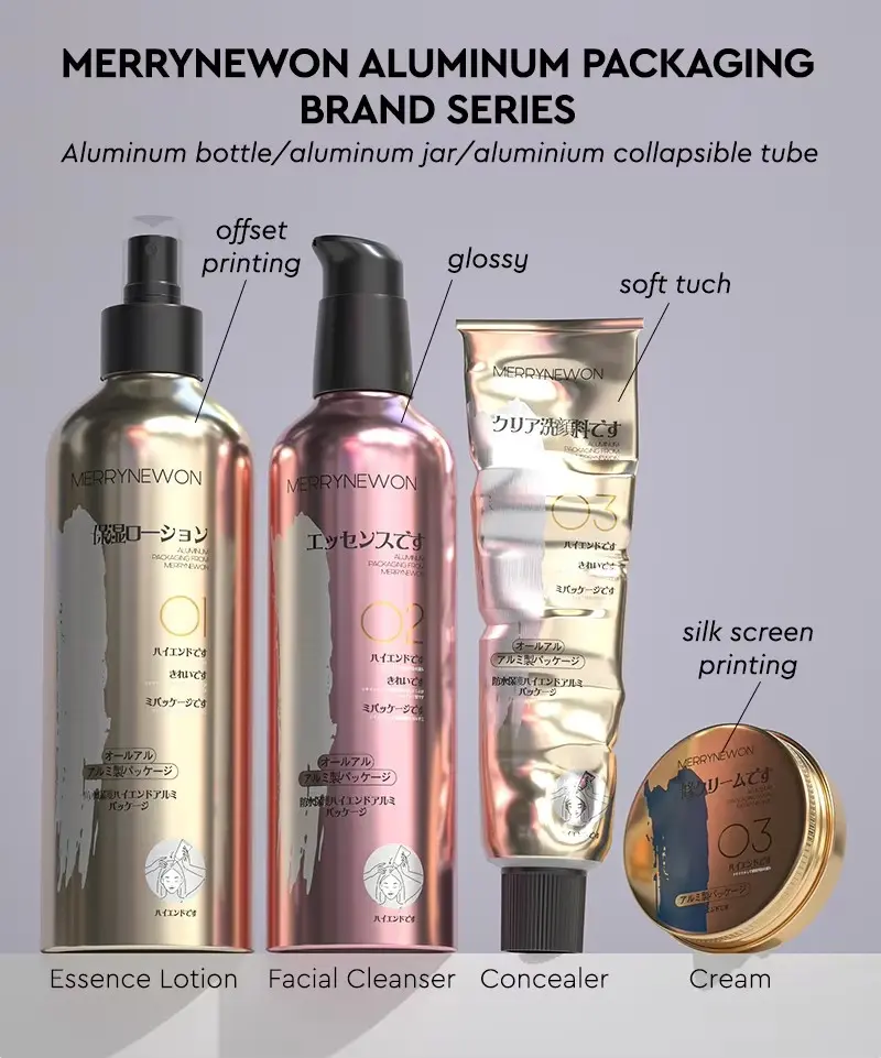 120ml aluminum face mist bottle