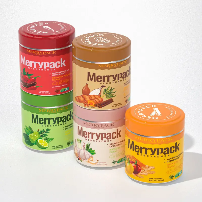 Wholesale Aluminum Jars with Double Lid - Custom Ready Stock