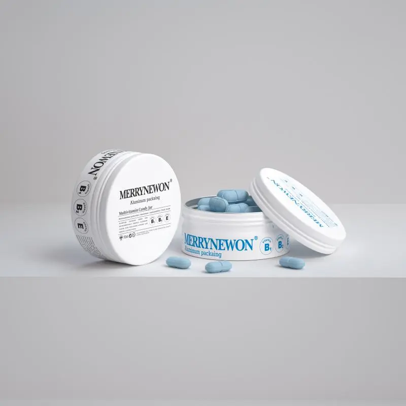 Aluminum Vitamin Jars | Ready Stock Wholesale Packaging