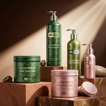 Recyclable Aluminum Skincare Set | Spray Pump & Lotion Bottle Custom Logo