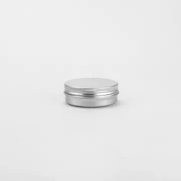 50ml Aluminium Jar Round Tin Can for Solid Perfume Balm Container