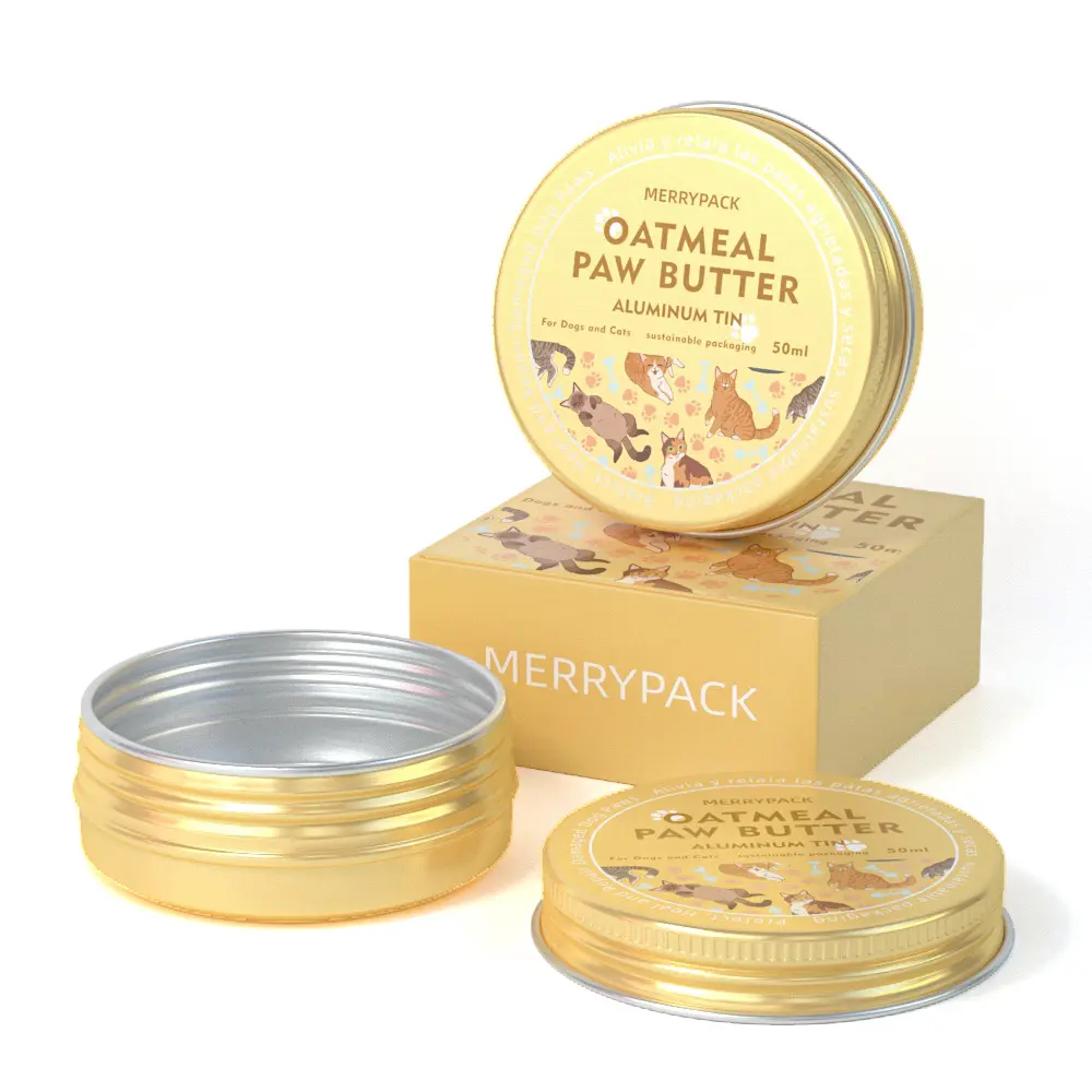 Customized Aluminum Pet Vitamin Container - Wholesale Jars