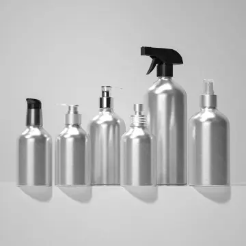 Eco Refillable Aluminum Bottles Ideal For Body Wash & Shower Gel Packaging