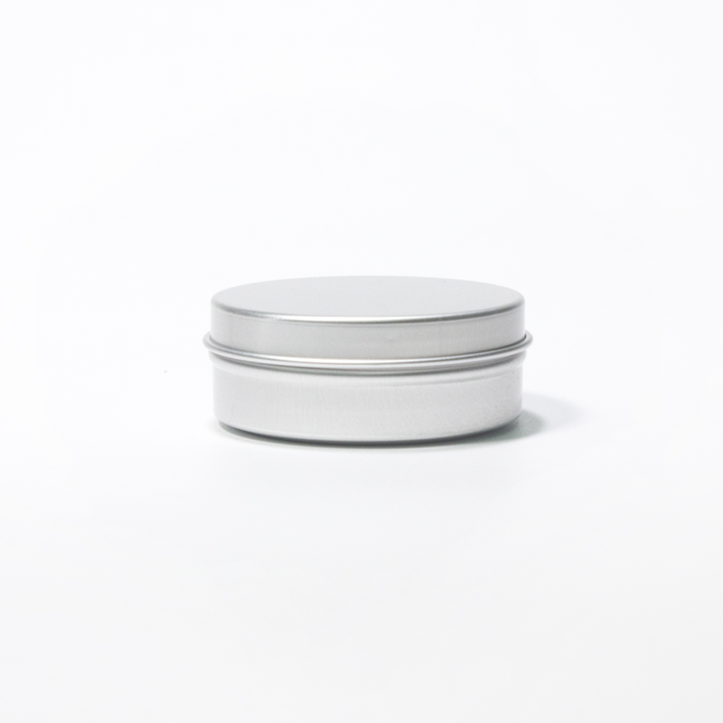 30ml Mini Round Color Flip Lid Metal Tins Aluminum Jar