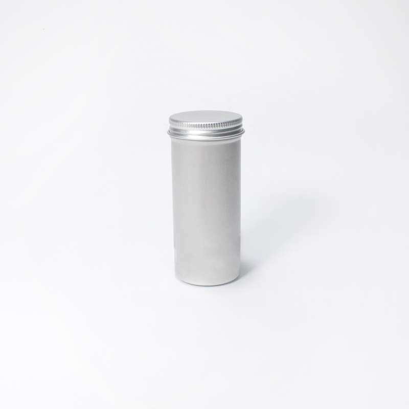 100ml Aluminum Medicine Bottle Vitamin Capsule Tin Pill Aluminum Jar
