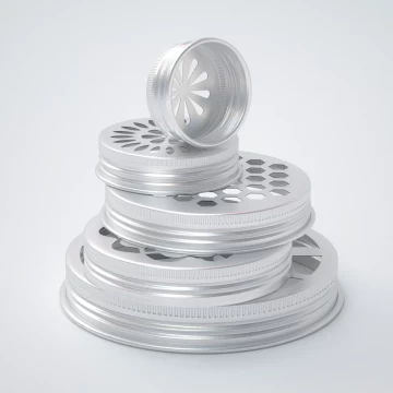 High-quality customized screw caps for aluminum glass bottles