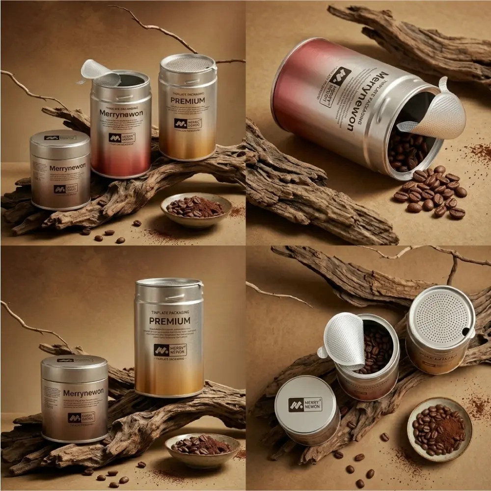 Recyclable metal packaging
