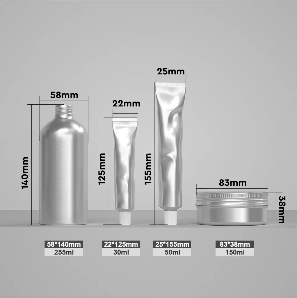 Custom color aluminum hotel sets