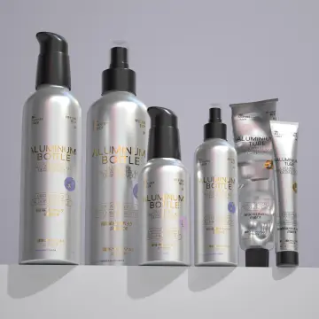 Wholesale Aluminum Lotion Bottle with Pump, 100ml 200ml 300ml Matte Finish