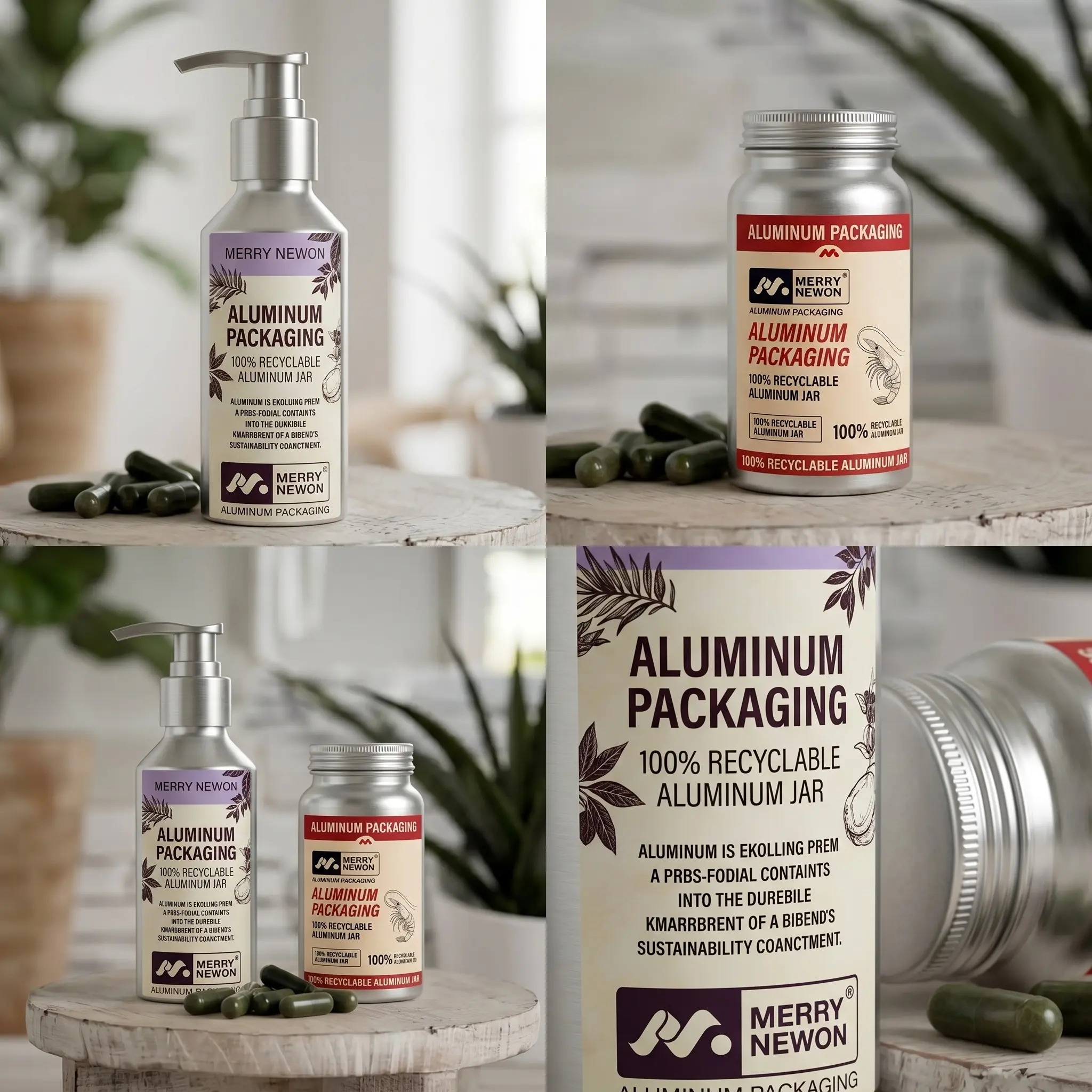 Pharmaceutical Grade Aluminum Containers