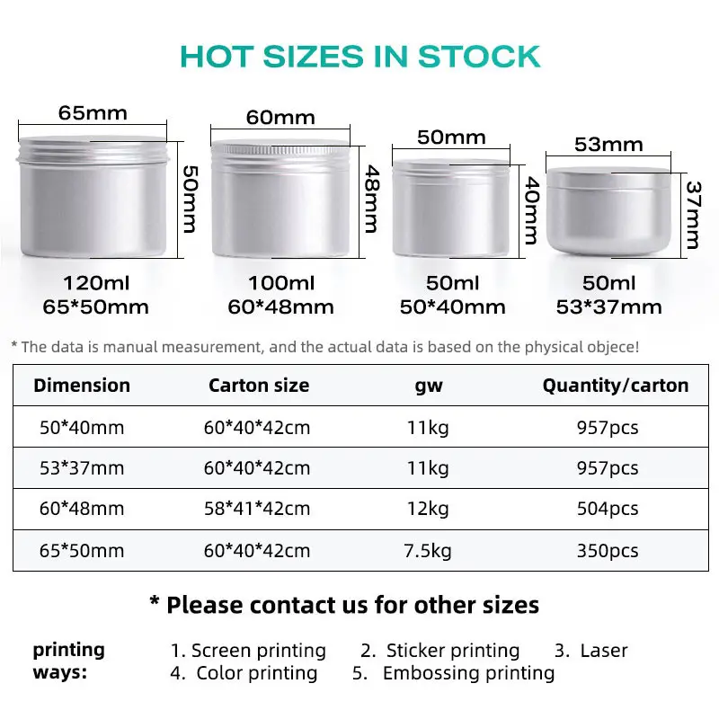 Wholesale Food Grade Aluminum Tin Containers Hot Sizes.webp