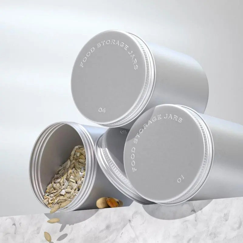 Custom Aluminum Sample Jars - Wholesale Options Available