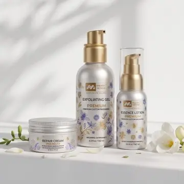 Aluminum Skincare Packaging Set for Brands | Low MOQ, Custom Logo
