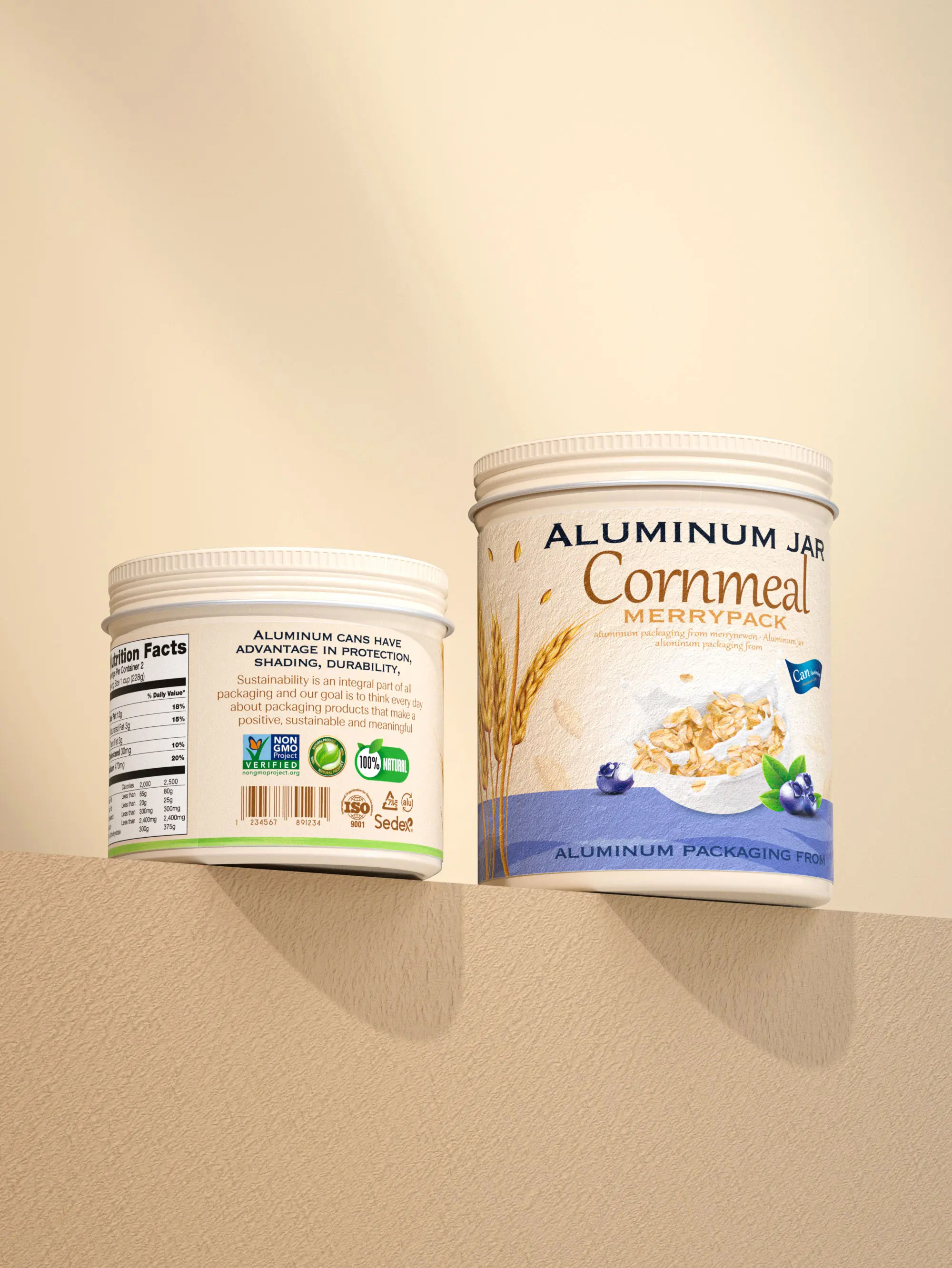Oatmeal in Aluminum Jars: Leading a New Trend in Sustainable Packaging
