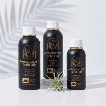 Aluminum Bottle 30ml to 1000ml for Essential Oil Packaging, Leak Proof Metal Bottle with Inner Plug, Custom Logo