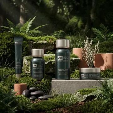 Airtight Aluminum Jar (20-1000ml) with 360ml Pump Bottle & 65ml Tube - Skincare Set