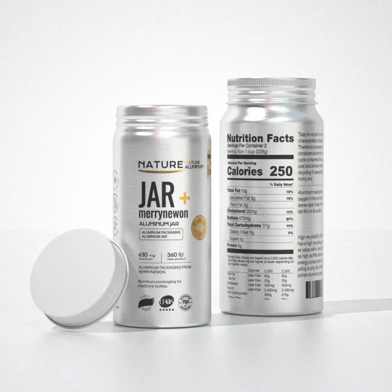 Custom Aluminum Medicine Bottles - Wholesale Options Available