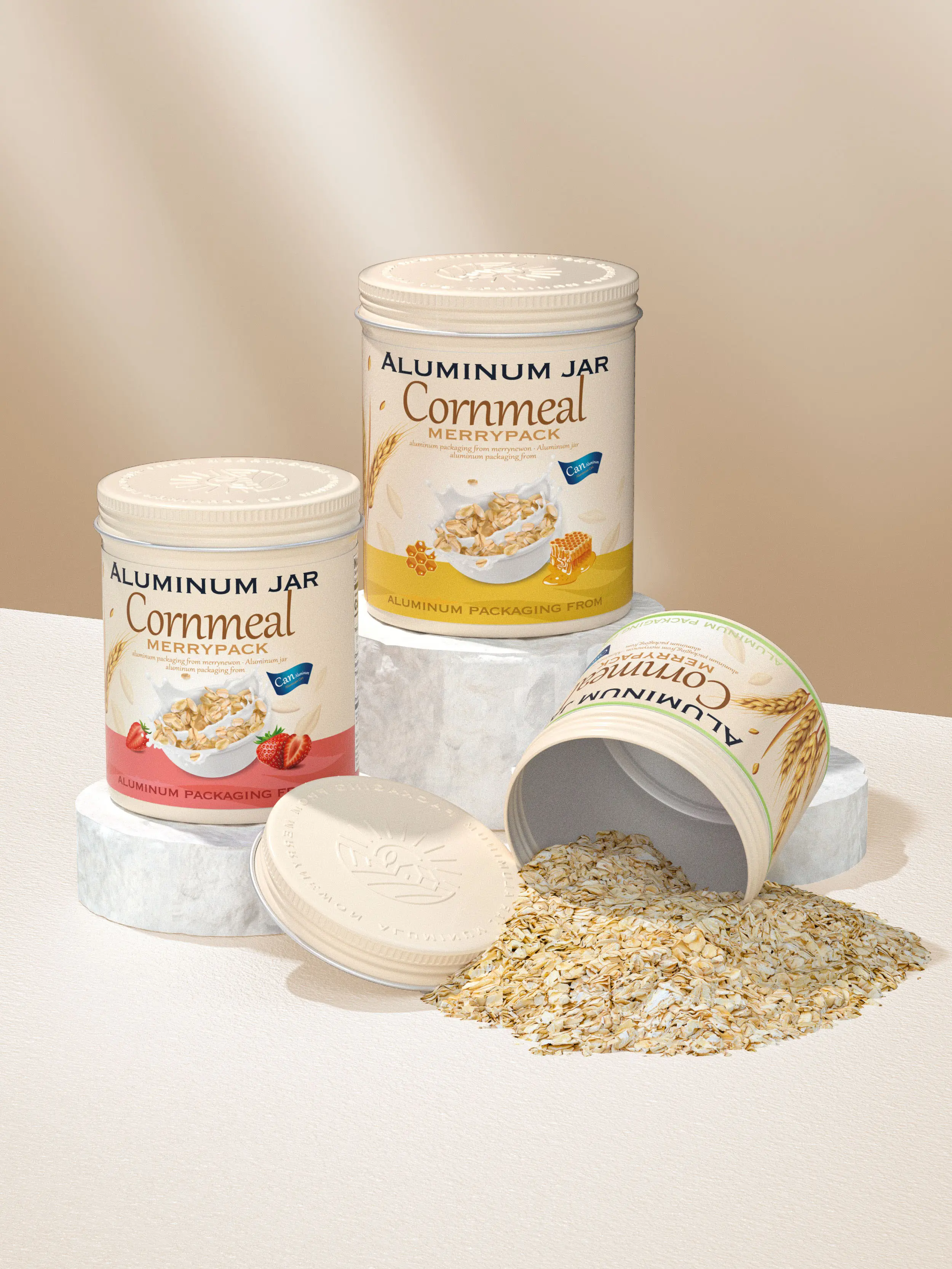 Custom Design Aluminum Tin for Cereal Nuts.webp