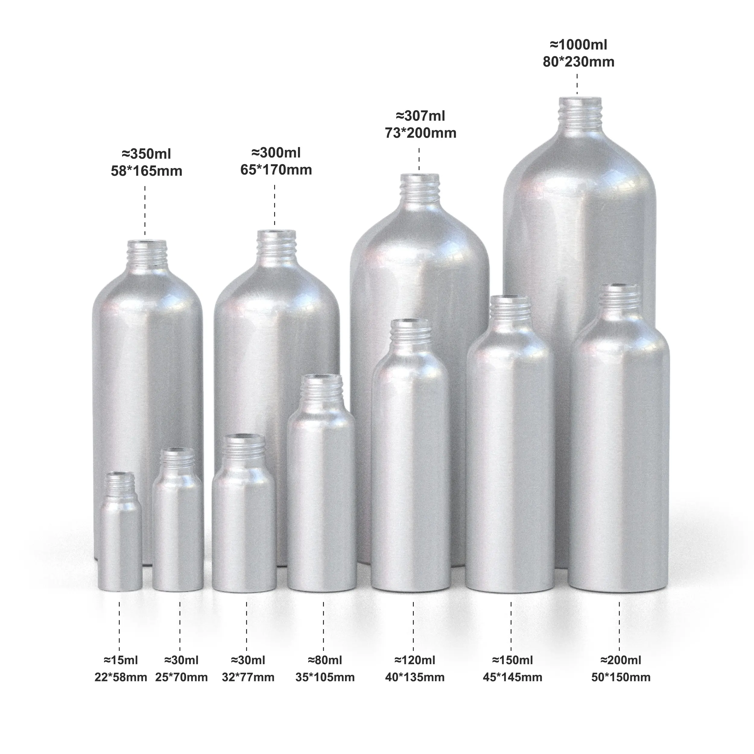 15-1000ml aluminum bottle