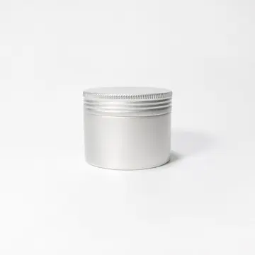 60ml Round Metal Packing Container Aluminum Tin Jars for Cosmetics