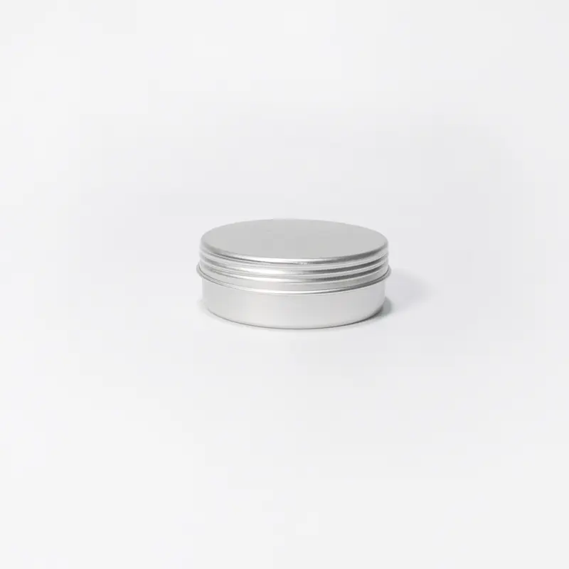 25mL Aluminum Jar with Screw Thread Lid
