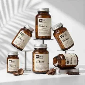 OEM Glass Bottles for Tablets & Capsules | 50-300g Custom...