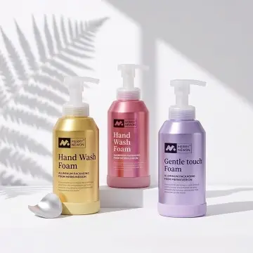 Aluminum Foam Pump Bottle with Silicone Base Anti Friction 150ml 300ml 500ml for Shampoo Body Wash Hand Soap Private Label