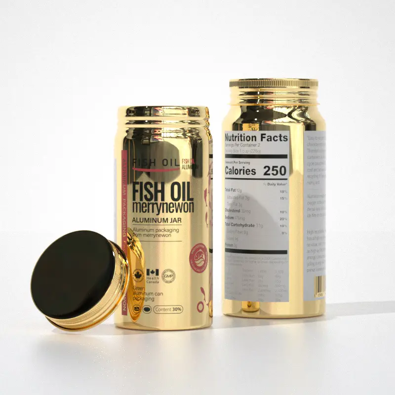 Wholesale Aluminum Pill & Capsule Bottles - Ready Stock
