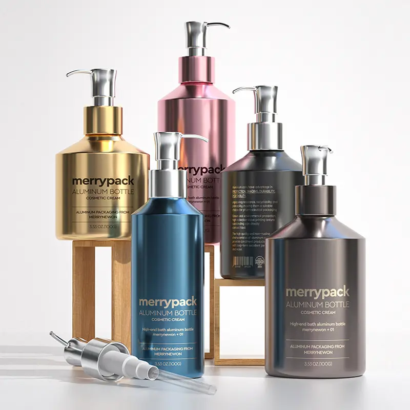 merrynewon aluminum bottles with pump for cosmetic packaging (1).jpg
